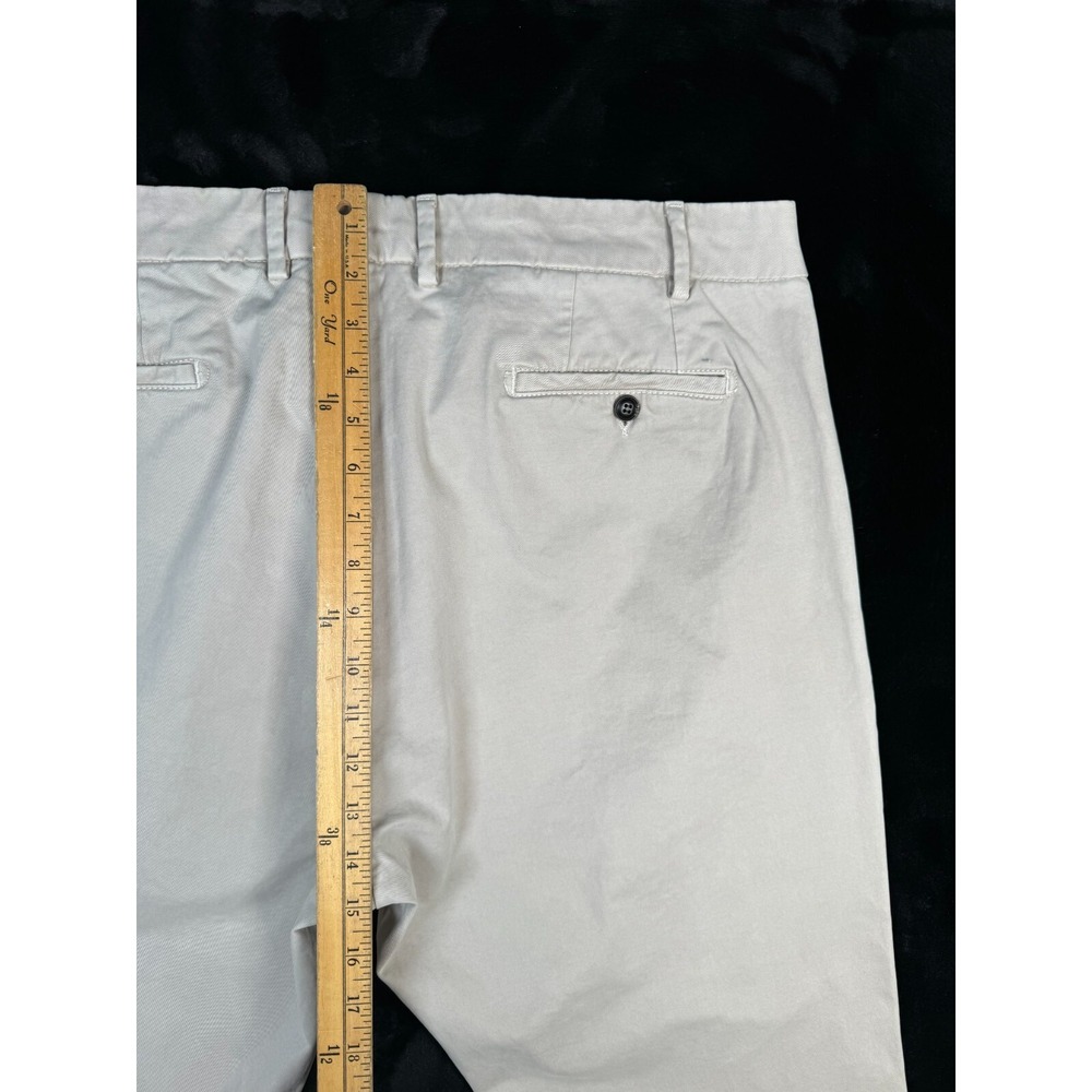 NEW Peter Millar Chino Pants Men's 40 Fits 40x36 Beige Stretch Mid Rise Straight - Picture 14 of 16